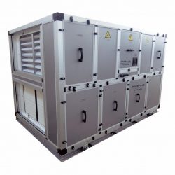 ROE - Vertical Energy Recovery Units with Rotating Heat Exchanger